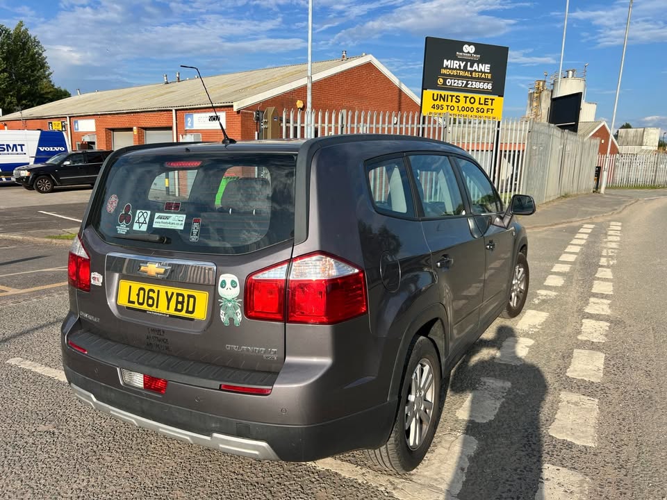 2011 - CHEVROLET ORLANDO (SPARES OR REPAIRE)