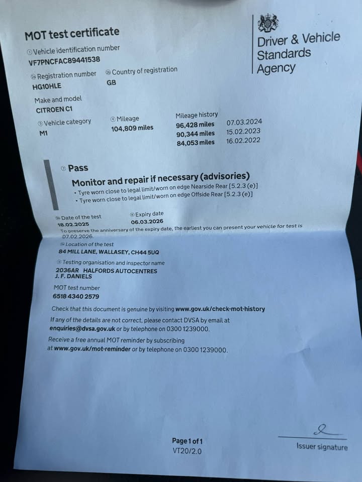 2010 CITROEN C1
