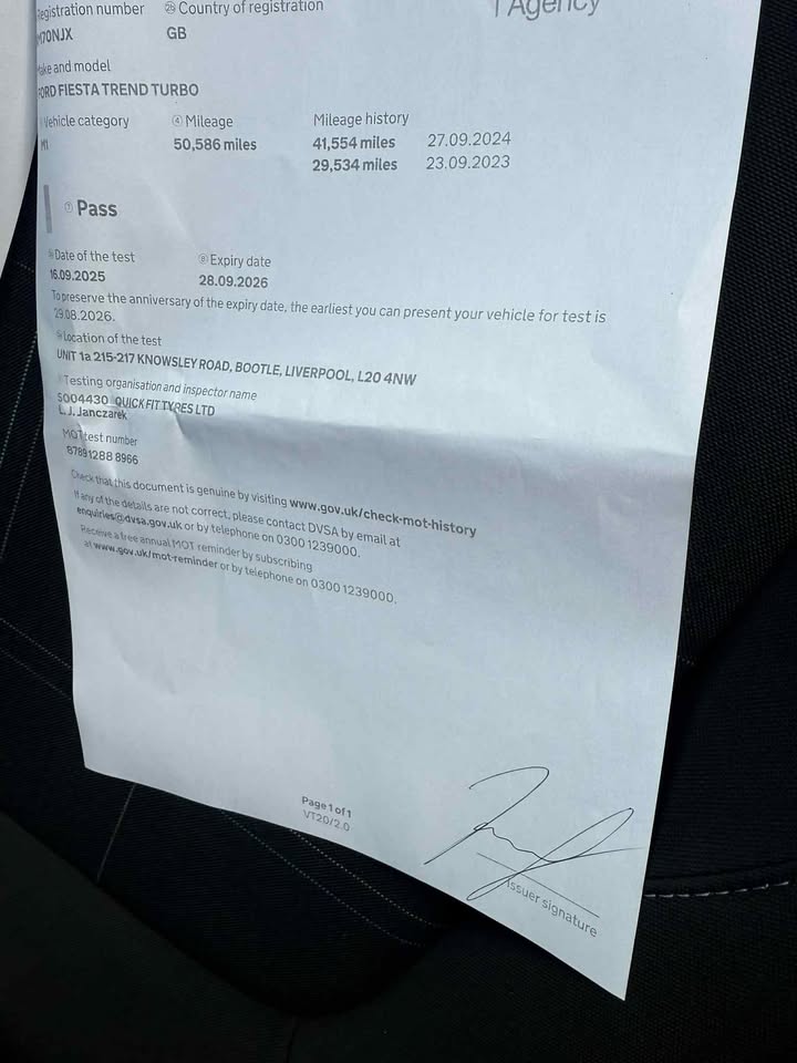 2020 - FORD FIESTA