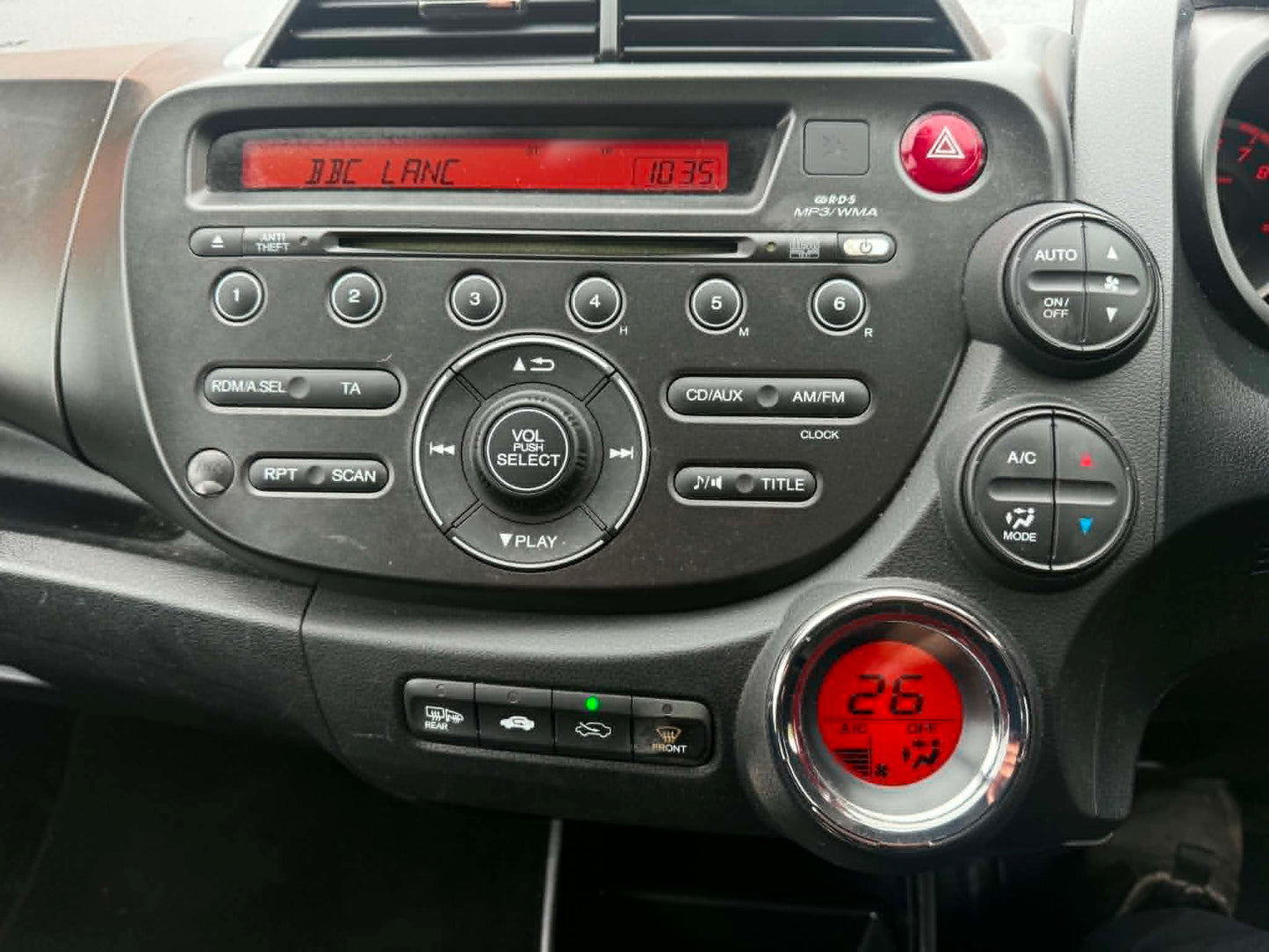 2012- HONDA JAZZ