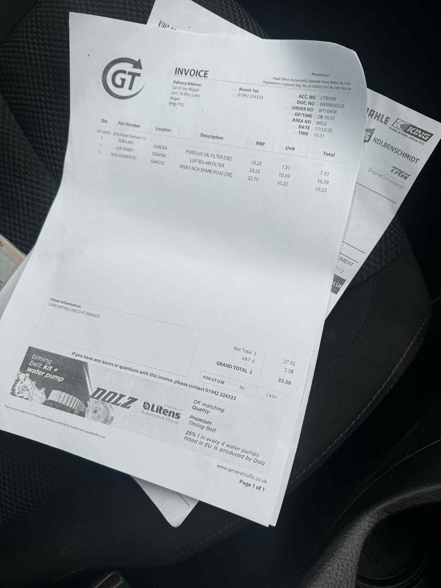 2016 - NISSAN QASHQAI PETROL