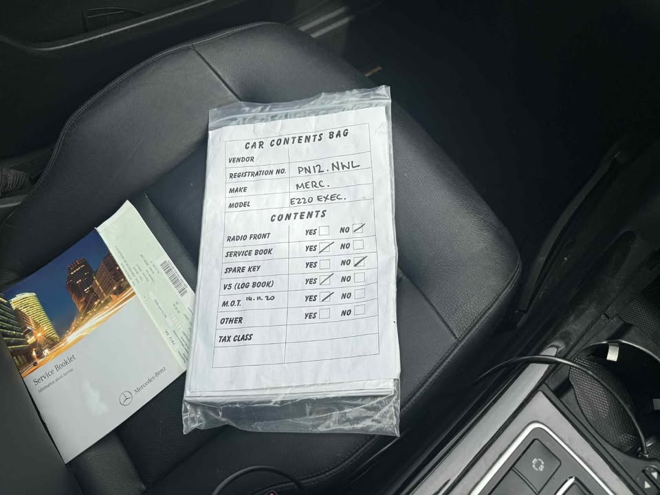 2012 - MERCEDES-BENZ E-CLASS  (SPARE-REPAIRE)