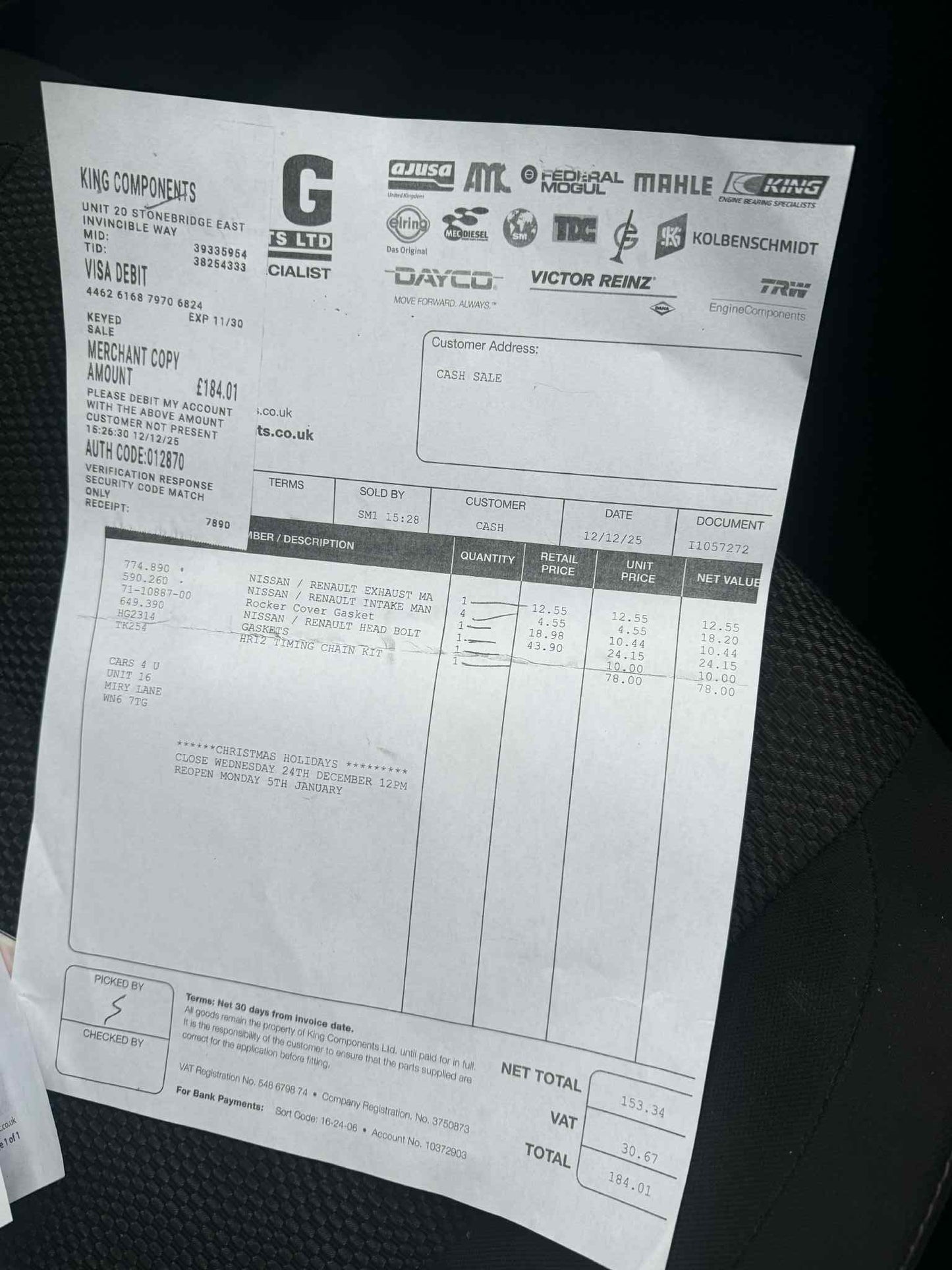 2016 - NISSAN QASHQAI PETROL