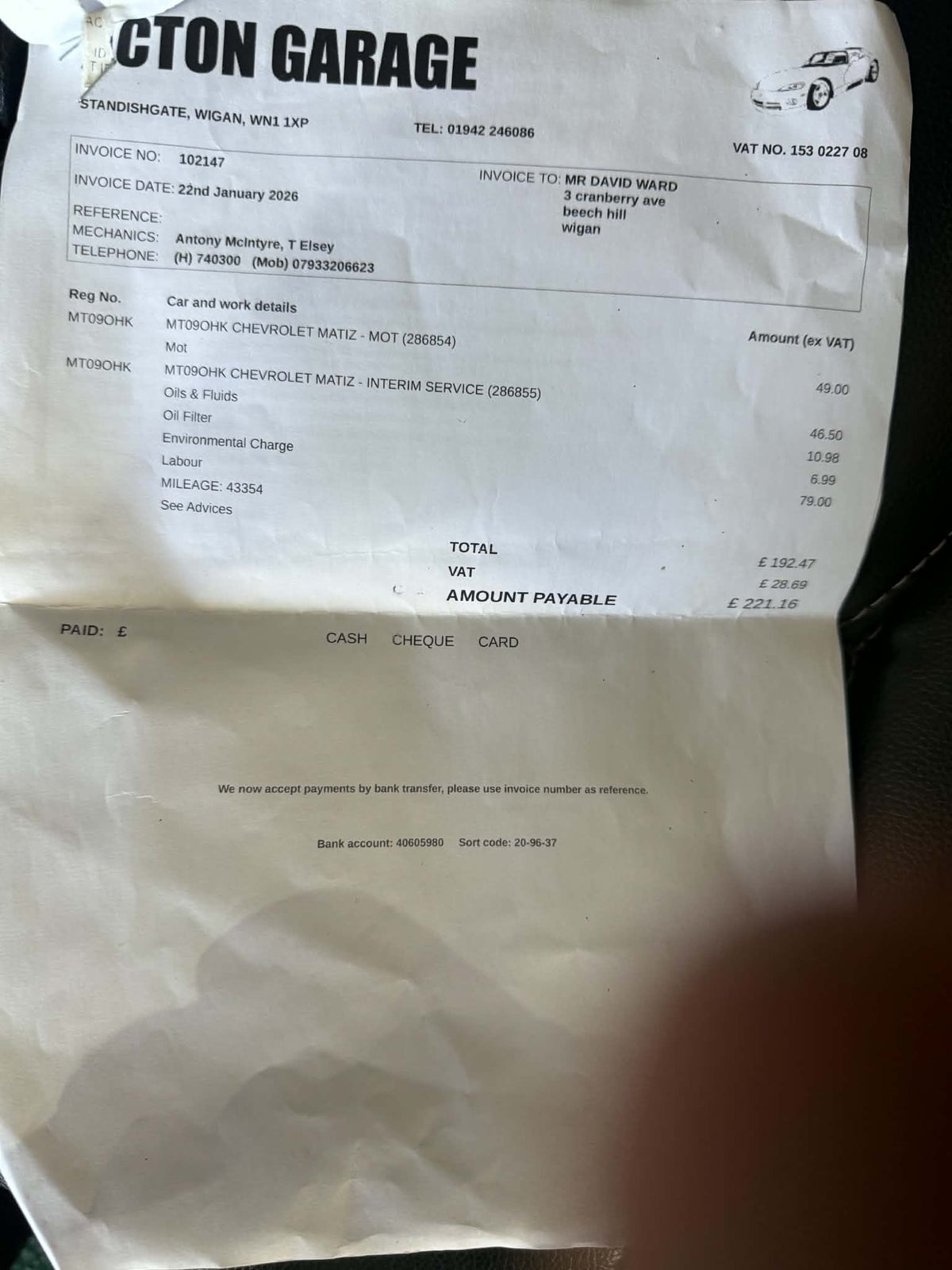 2009- CHEVROLET MATIZ