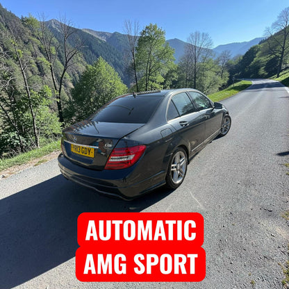 2013 MERCEDES C CLASS AUTOMATIC