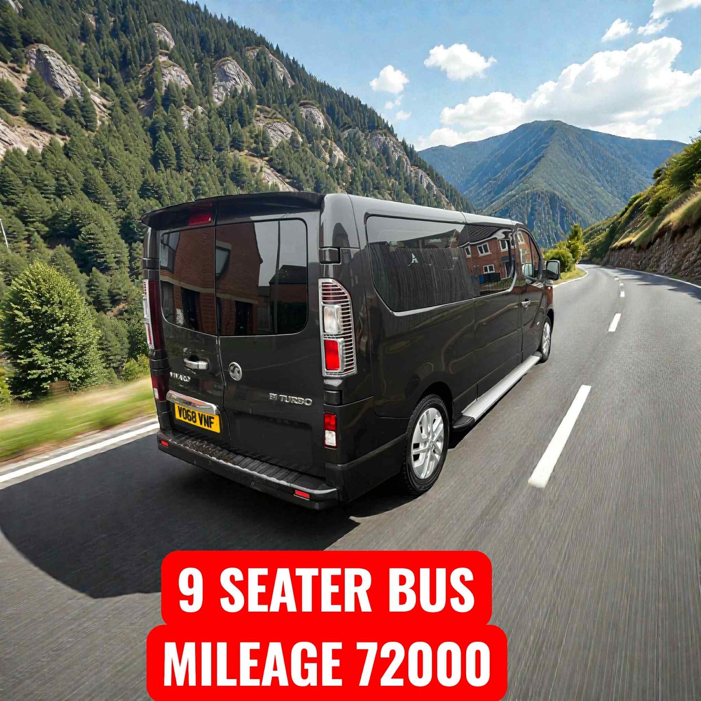 2018 - VAUXHALL VIVARO 9 SESTER BUS