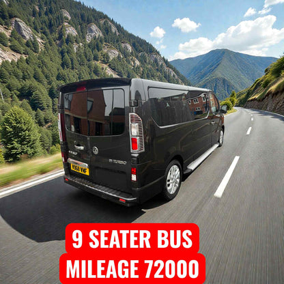 2018 - VAUXHALL VIVARO 9 SESTER BUS