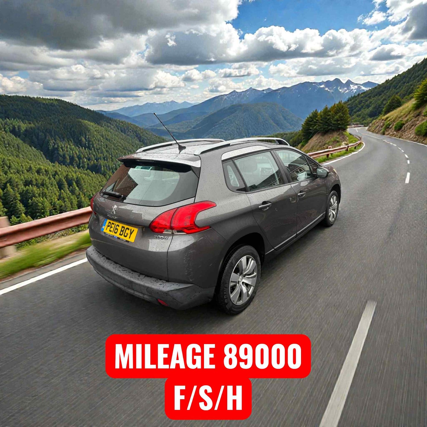 2016 - PEUGEOT 2008 LOW MILEAGE