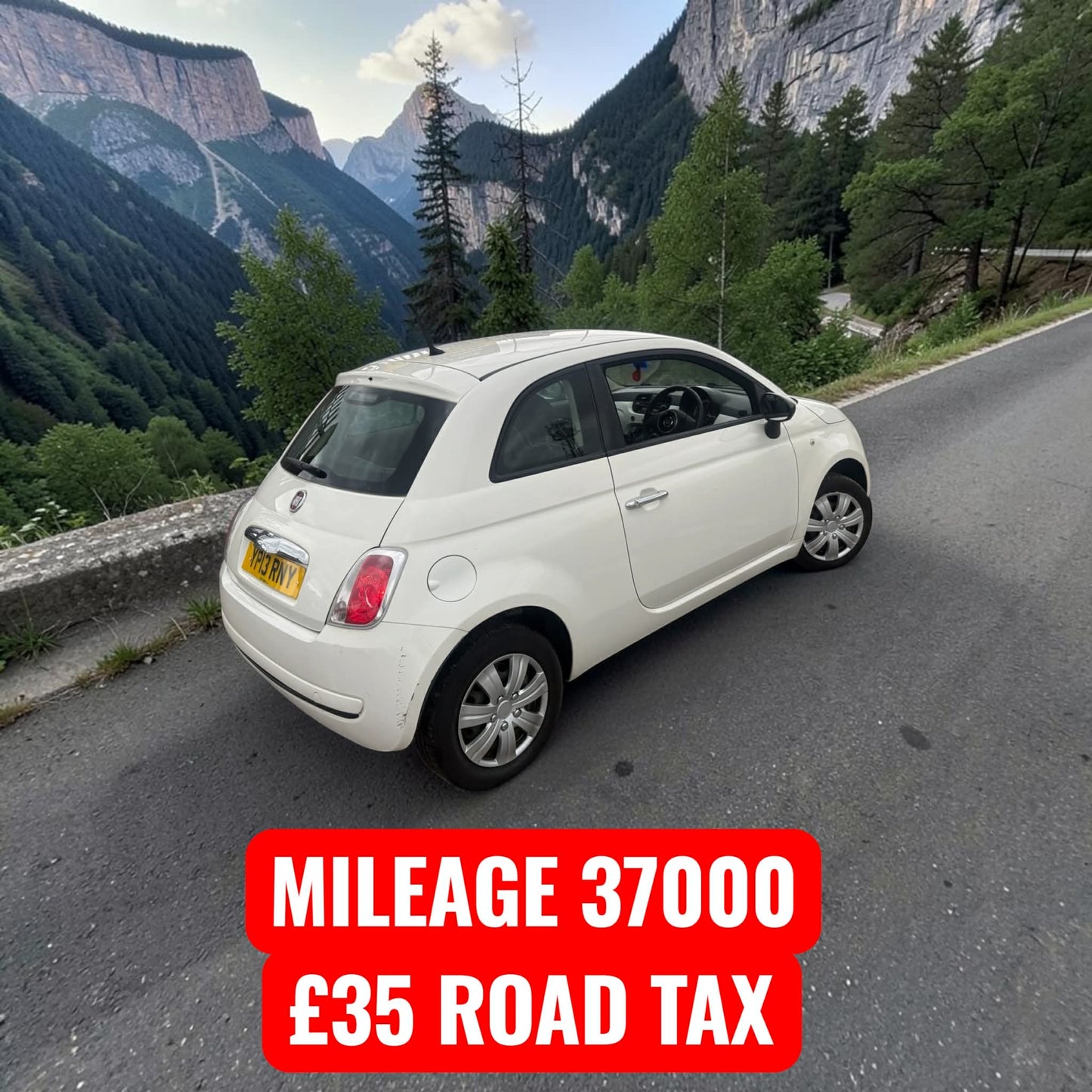 2013 - Fiat 500 Popular RHD