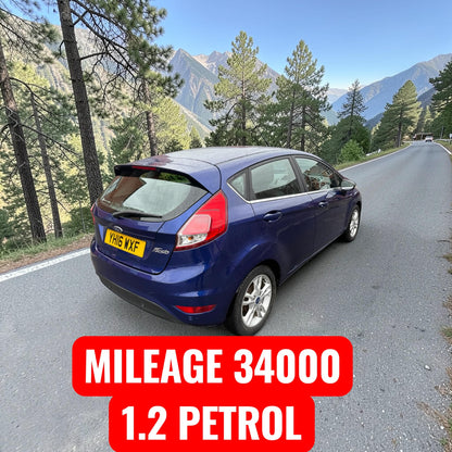 2016 - FORD FIESTA LOW MILEAGE
