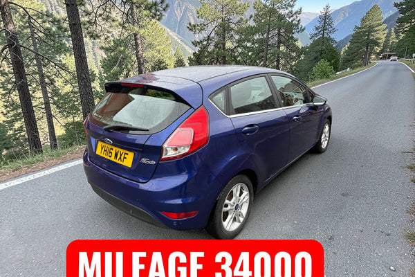 2016 - FORD FIESTA LOW MILEAGE