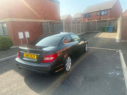 2012-mercedes c coupe automatic